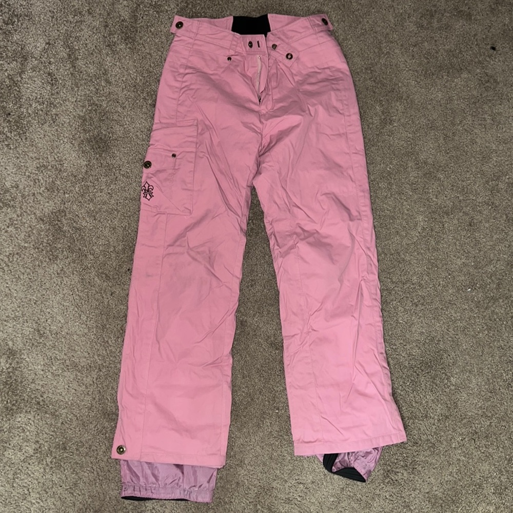 Pink Snowboard / Ski snow pants women’s small